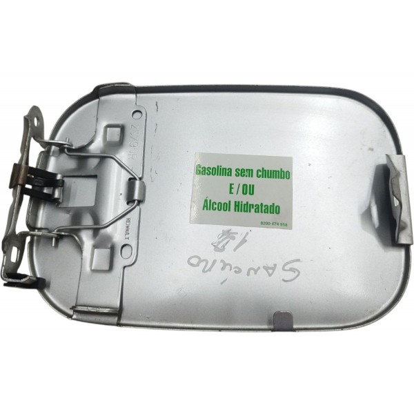 Portinhola Tanque Combustível Renault Sandero 2010 2011 2012 Branco 2011