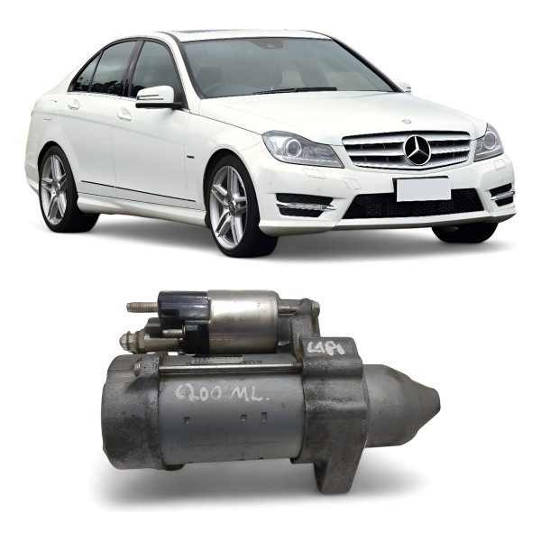 Motor Partida Arranque Mercedes C200 1.8 Cgi 2012 2013 2014 Motor Partida Arranque Mercedes C200 1.8 Cgi 2012 2013 2014