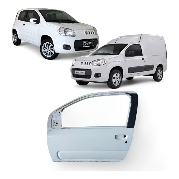 Porta Esquerda Fiorino Uno Vivace 2 Portas 2011 2012 A 2014 Dianteira Branco Porta Esquerda Fiorino Uno Vivace 2 Portas 2011 2012 A 2014 Dianteira Branco