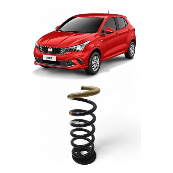 Mola Suspensão Traseira Fiat Argo  2020 2021 2022 2023 Mola Suspensão Traseira Fiat Argo  2020 2021 2022 2023