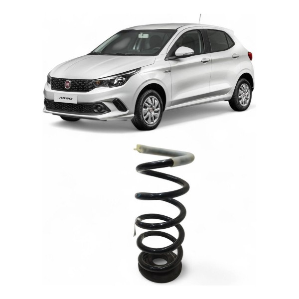 Mola Suspensão Traseira Fiat Argo Drive 2018 2019 2024 Mola Suspensão Traseira Fiat Argo Drive 2018 2019 2024