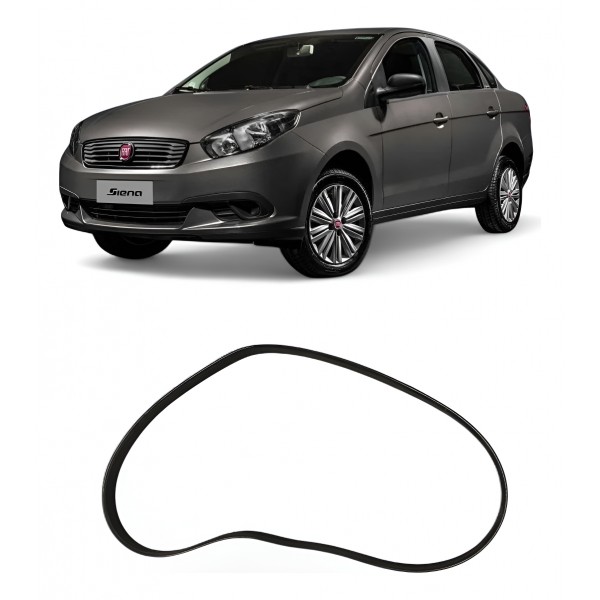 Correia Alternador Fiat Grand Siena Attractive Original Correia Alternador Fiat Grand Siena Attractive Original