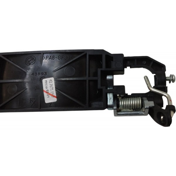 Base Suporte Maçaneta Esquerda Fiat Strada 2011 A 2020 Preto Dianteira/traseira