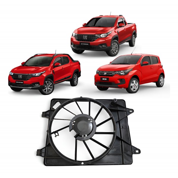 Defletor Ventoinha Fiat Argo Strada 2020 2021 2022 2023 Defletor Ventoinha Fiat Argo Strada 2020 2021 2022 2023