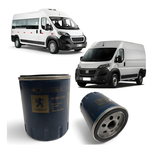 Filtro Óleo Cartucho Fiat Ducato Boxer Jumper 2.0 2.2 2019 Filtro Óleo Cartucho Fiat Ducato Boxer Jumper 2.0 2.2 2019