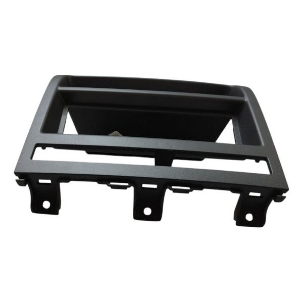 Moldura Rádio Painel Central Fiat Palio Siena 2004 A 2008 Cinza