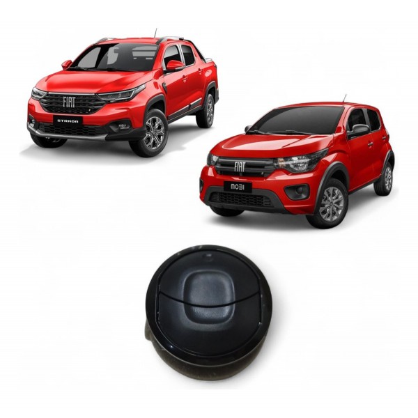 Difusor Ar Painel Lateral Fiat Mobi Strada 2017 A 2024 Difusor Ar Painel Lateral Fiat Mobi Strada 2017 A 2024