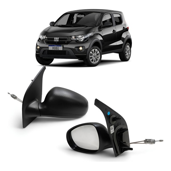 Espelho Retrovisor Esquerdo Fiat Mobi 2017 2018 2019 2020 Espelho Retrovisor Esquerdo Fiat Mobi 2017 2018 2019 2020
