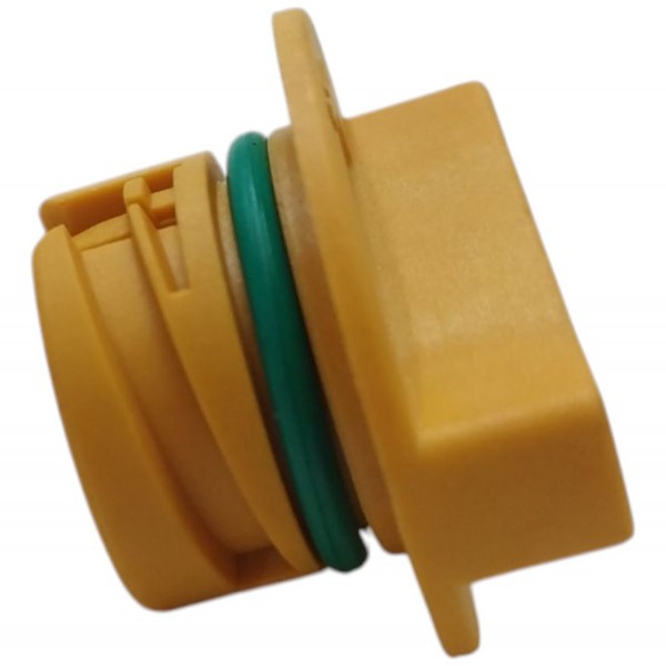 Tampa Óleo Motor Fiat Jeep Renegade 2017 2018 2019 A 2021 Amarelo