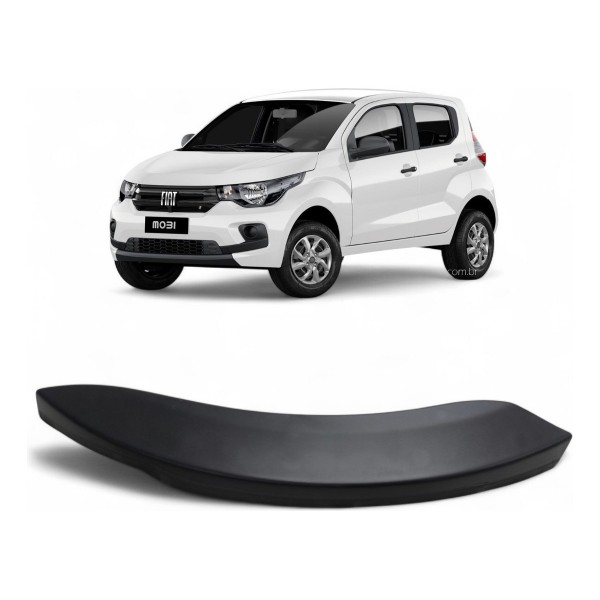 Friso Porta Traseira Direita Fiat Mobi 2021 2022 2023 2024 - Preto Friso Porta Traseira Direita Fiat Mobi 2021 2022 2023 2024 - Preto