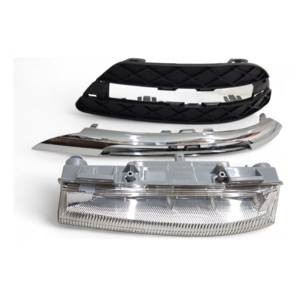 Kit Drl Milha Mercedes C180 C200 W204 2011 2012 2013 2014 Lado Esquerdo