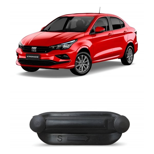 Borracha Dreno Dianteiro Esquerdo Fiat Cronos 2018 A 2023 - Preto Borracha Dreno Dianteiro Esquerdo Fiat Cronos 2018 A 2023 - Preto