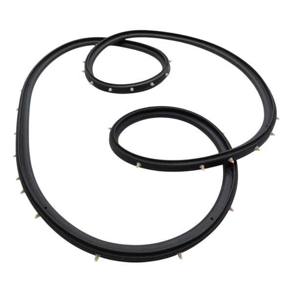 Borracha Porta Traseira Direita Fiat Toro 2017 2018 A 2020 Preto