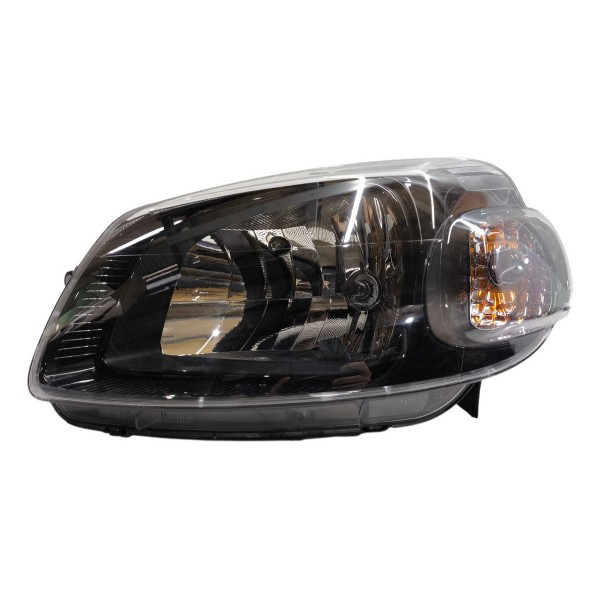 Farol Esquerdo Fiat Uno Vivace 2011 A 2014 Máscara Negra Esquerdo/motorista