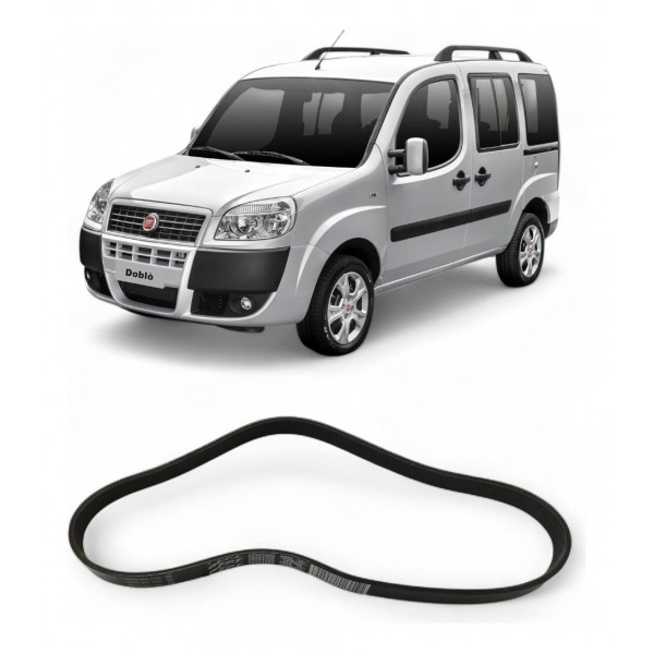 Correia Alternador Fiat Doblo 1.8 Estoque 2010 A 2017 Orig Correia Alternador Fiat Doblo 1.8 Estoque 2010 A 2017 Orig