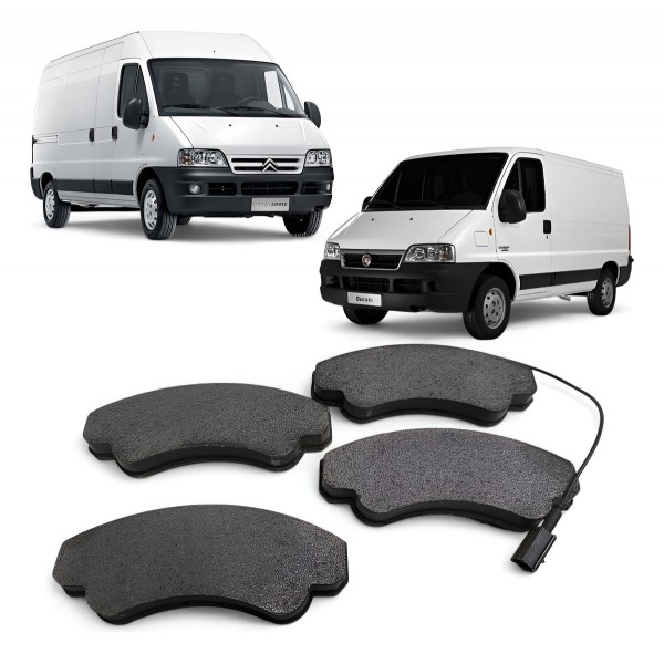 Jogo Pastilha Freio Dianteiro Ducato Boxer Jumper 2006 2017 Jogo Pastilha Freio Dianteiro Ducato Boxer Jumper 2006 2017