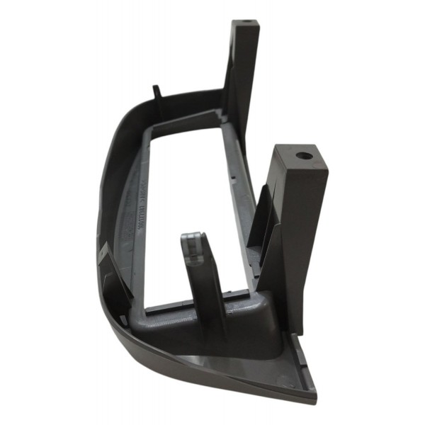 Moldura Central Rádio Fiat Palio Siena 2006 2007 2008 A 2012 Cinza