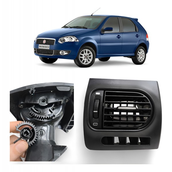 Difusor Ar Condicionado Esquerdo Fiat Palio Strada 2012 2018