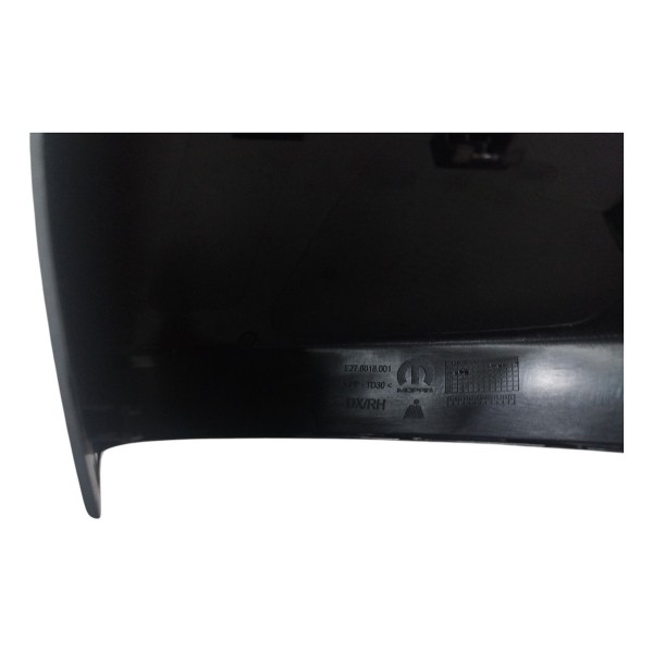 Capa Retrovisor Direito Fiat Strada 2020 2021 2022 2023 2024 - Preto