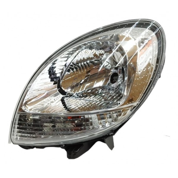 Par Farol Cromado Renault Kangoo 2009 2010 2011 2012 A 2018 Esquerdo