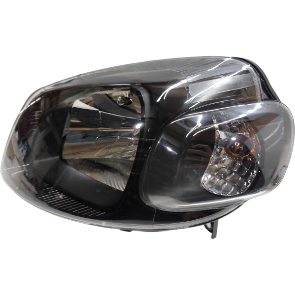 Farol Esquerdo Fiat Uno Vivace 2011 A 2014 Máscara Negra Esquerdo/motorista