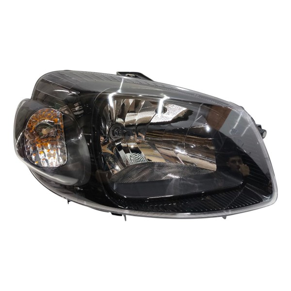 Farol Direito Fiat Uno Vivace 2011 A 2014 Máscara Negra - Direito/passageiro