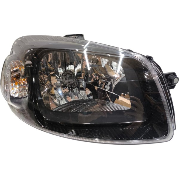 Farol Direito Fiat Uno Vivace 2011 A 2014 Máscara Negra - Direito/passageiro