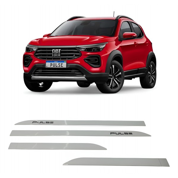 Kit Friso Porta Fiat Pulse 2021 2022 2023 2024 2025 - Branco