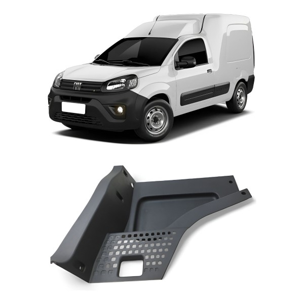 Forro Baú Esquerdo Fiat Fiorino 2014 2015 2016 2017 A 2022