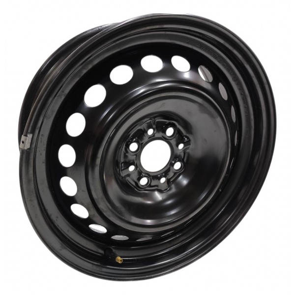 Roda Calota Aro 16 Fiat Argo Cronos Pulse 16x60 6jx16h2, Preto