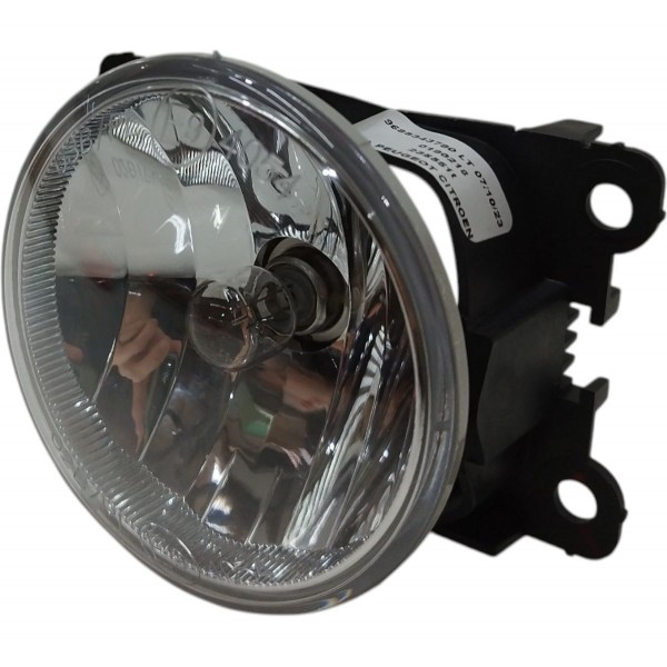 Farol Milha Direito Citroen C3 Renault Logan 2006 A 2013 - Acrílico