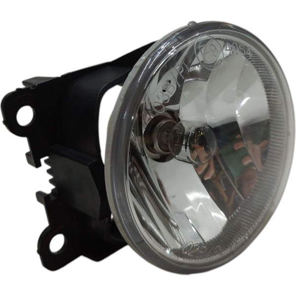 Farol Milha Direito Citroen C3 Renault Logan 2006 A 2013 - Acrílico