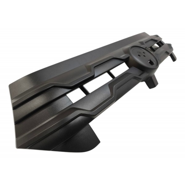 Grade Parachoque Dianteira Fiat Mobi 2017 2018 2019 A 2022 Preto Fosco