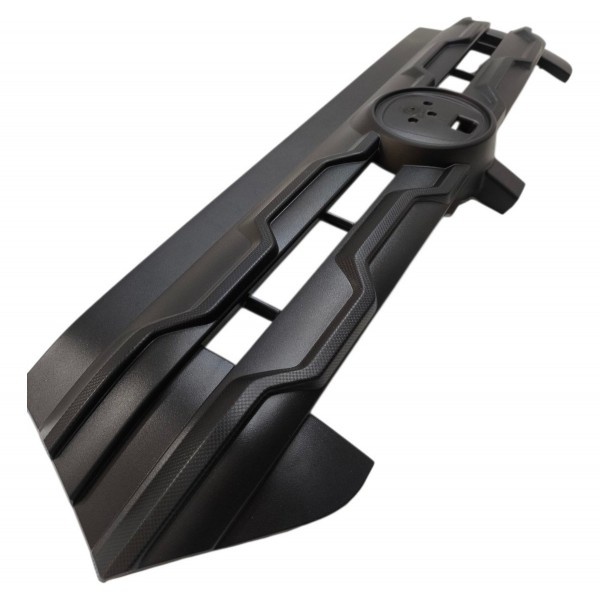 Grade Parachoque Dianteira Fiat Mobi 2017 2018 2019 A 2022 Preto Fosco