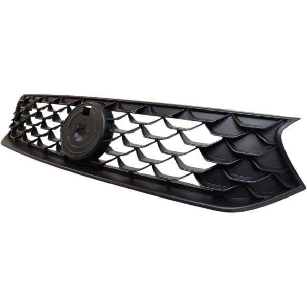 Grade Parachoque Dianteira Radiador Fiat Argo 2017 A 2021 - Preto - Fosco