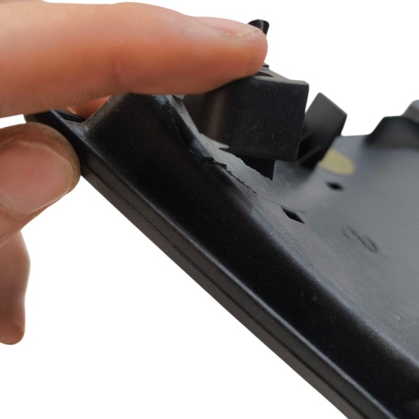 Grade Parachoque Dianteira Radiador Fiat Argo 2017 A 2021 - Preto - Fosco