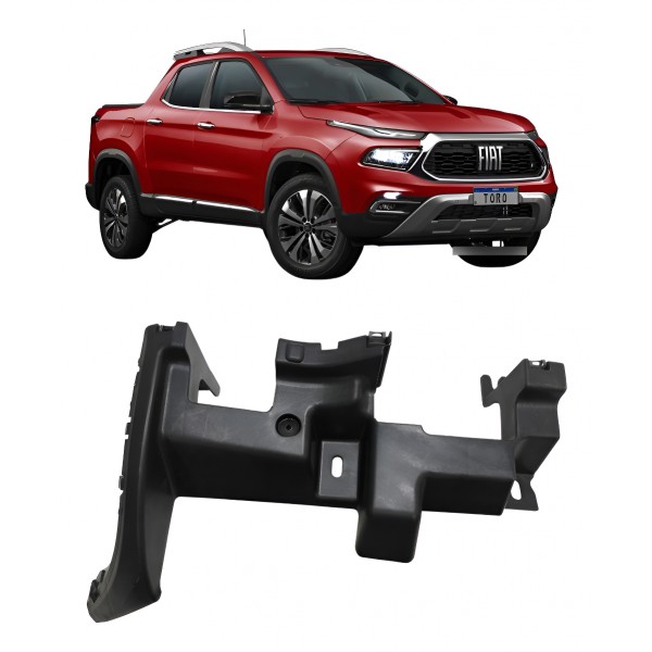 Guia Suporte Parachoque Traseiro Esquerdo Toro 2016 A 2025