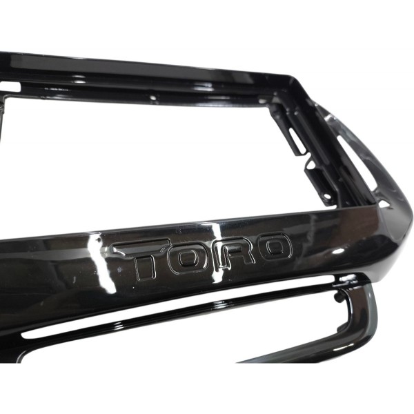 Moldura Central Inferior Fiat Toro 2016 2017 2019 A 2022 Preto