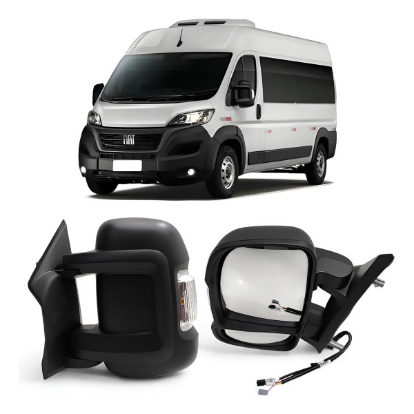 Retrovisor Esquerdo Fiat Ducato 2022 2023 2024 2025 Elétrico