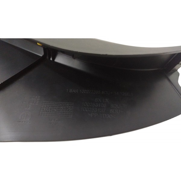 Moldura Caçamba Esquerda Fiat Strada 2020 2021 A 2025 Preto