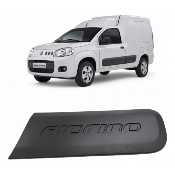 Friso Lateral Esquerdo Fiat Fiorino 2014 2015 2016 2017 2018 Preto