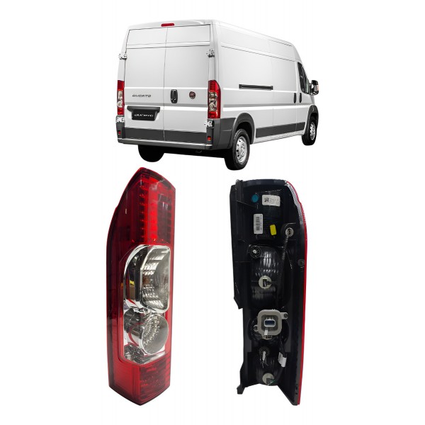 Lanterna Esquerda Fiat Ducato 2018 2019 2020 2021 Vermelho Esquerdo/motorista