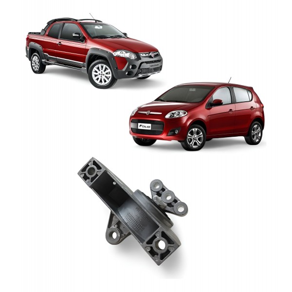 Coxim Direito Motor Etor-q Fiat Palio Strada 2011 A 2017
