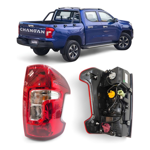 Lanterna Direita Peugeot Changan Hunter F70 Original Depo Vermelho Direito/passageiro