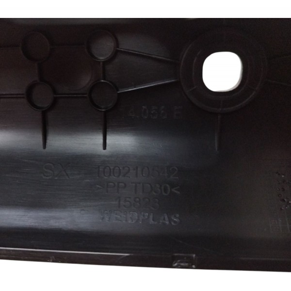 Moldura Lateral Caçamba Esquerda Fiat Strada 2014 A 2020 Preto