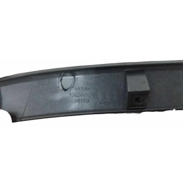 Moldura Inferior Parachoque Dianteiro Fiat Argo 2017 A 2021 Cinza-escuro Fosco