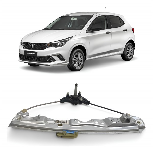 Máquina Vidro Traseira Esquerda Fiat Argo 2018 2019 A 2024