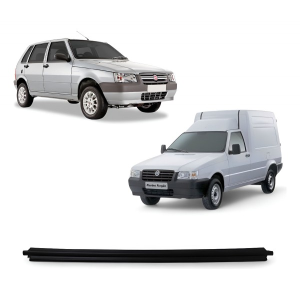 Pestana Porta Dianteira Direita Fiat Uno Fiorino 1985 A 2013 Preto
