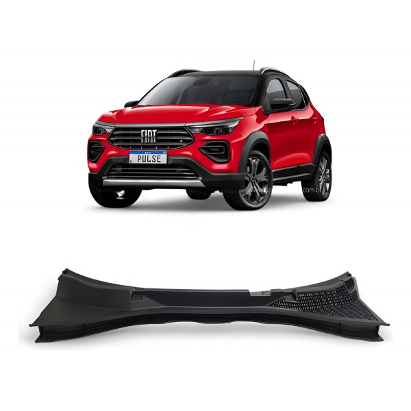 Grade Churrasqueira Fiat Pulse Fastback 2022 2023 2024 2025 Preto Fosco