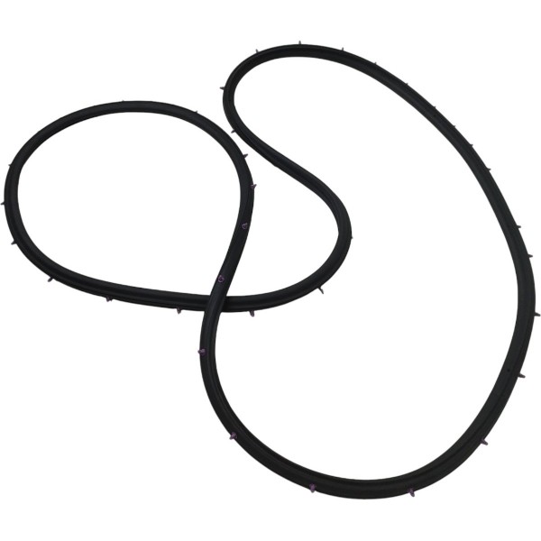 Borracha Porta Dianteira Esquerda Fiat Toro 2016 A 2024 Preto